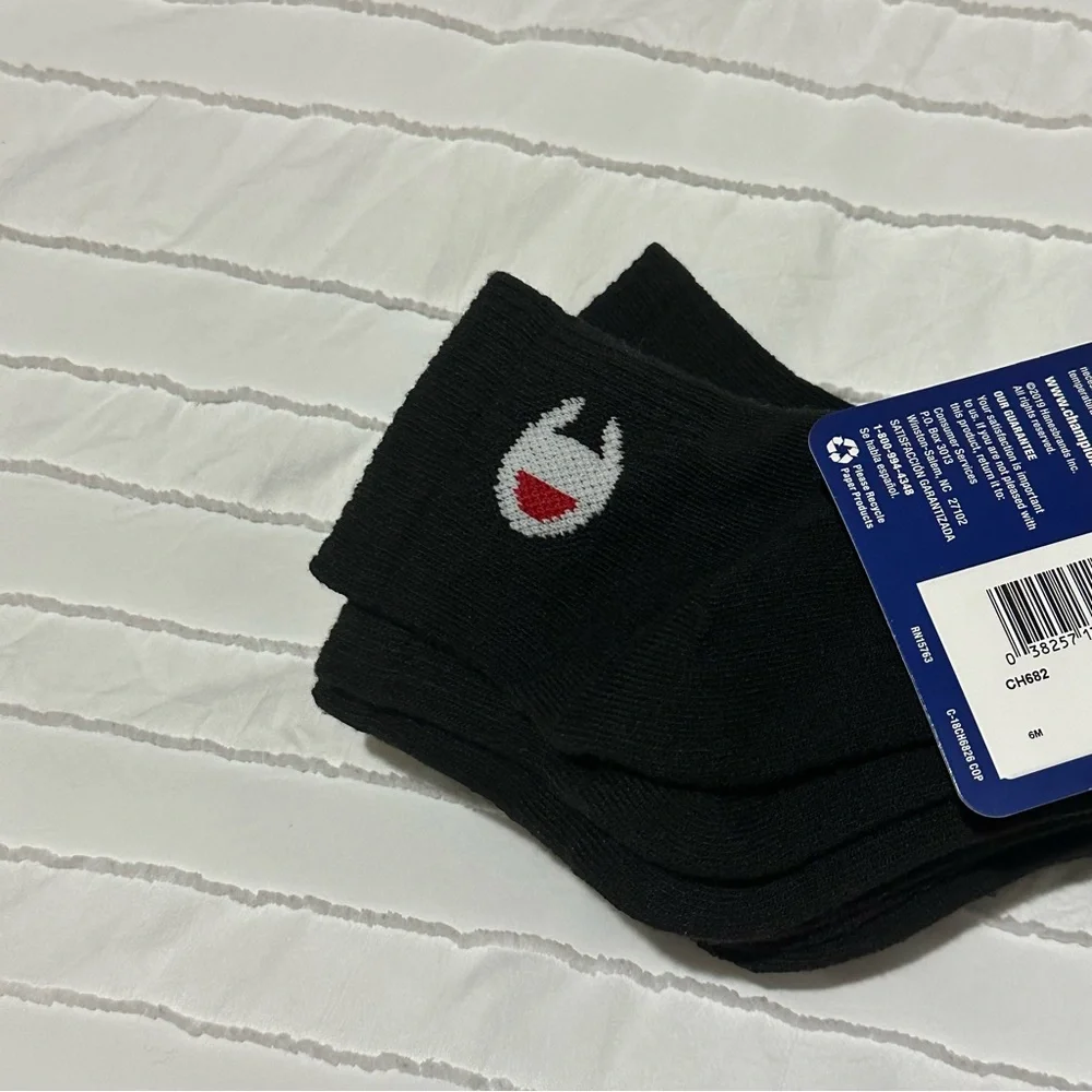 Champion Women’s Ankle 6 Pairs Socks Shoe Size 5-9